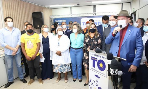 Tocantins recebeu 44 mil doses da vacina CoronaVac que serão utilizadas aos trabalhadores da saúde