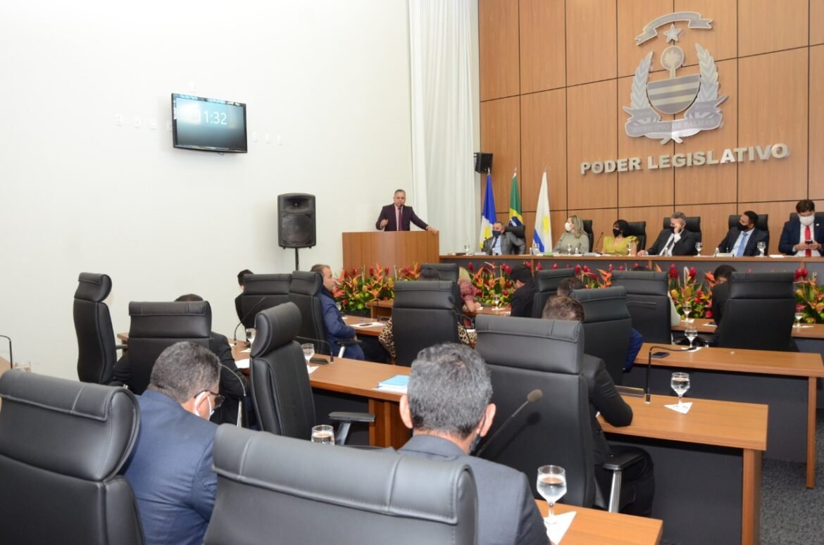 Vereador Eudes Assis (PSDB) inicia o ano Legislativo em sessão especial ordinária na Câmara Municipal de Palmas