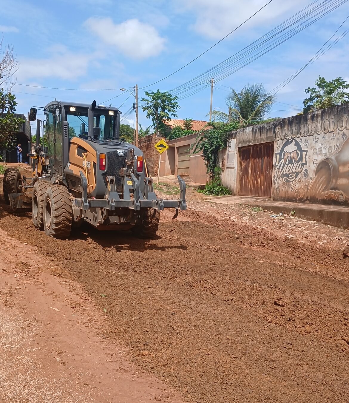 Após solicitação do Coletivo SOMOS, Prefeitura de Palmas realiza serviço de terraplanagem no setor Lago Norte