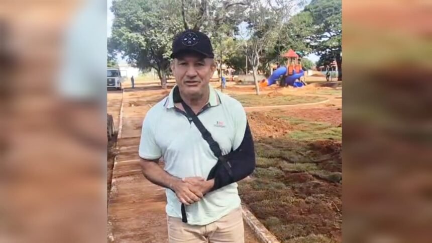 Vereador Márcio Reis acompanha serviços de zeladoria em Buritirana e agradece gestão municipal; ‘Nossa cidade merece esse cuidado’