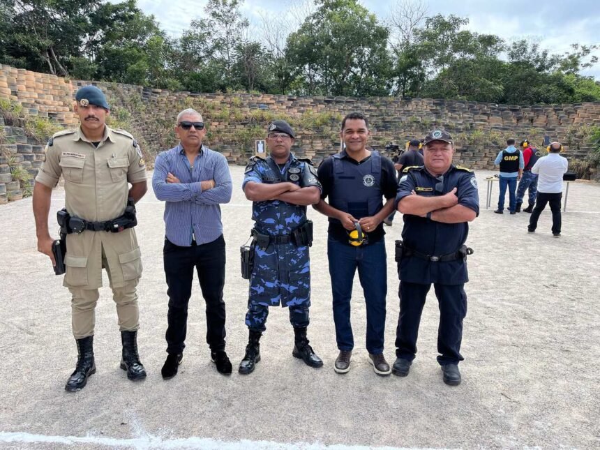 Vereador Waldson da Agesp participa da inauguração de estande de tiros
