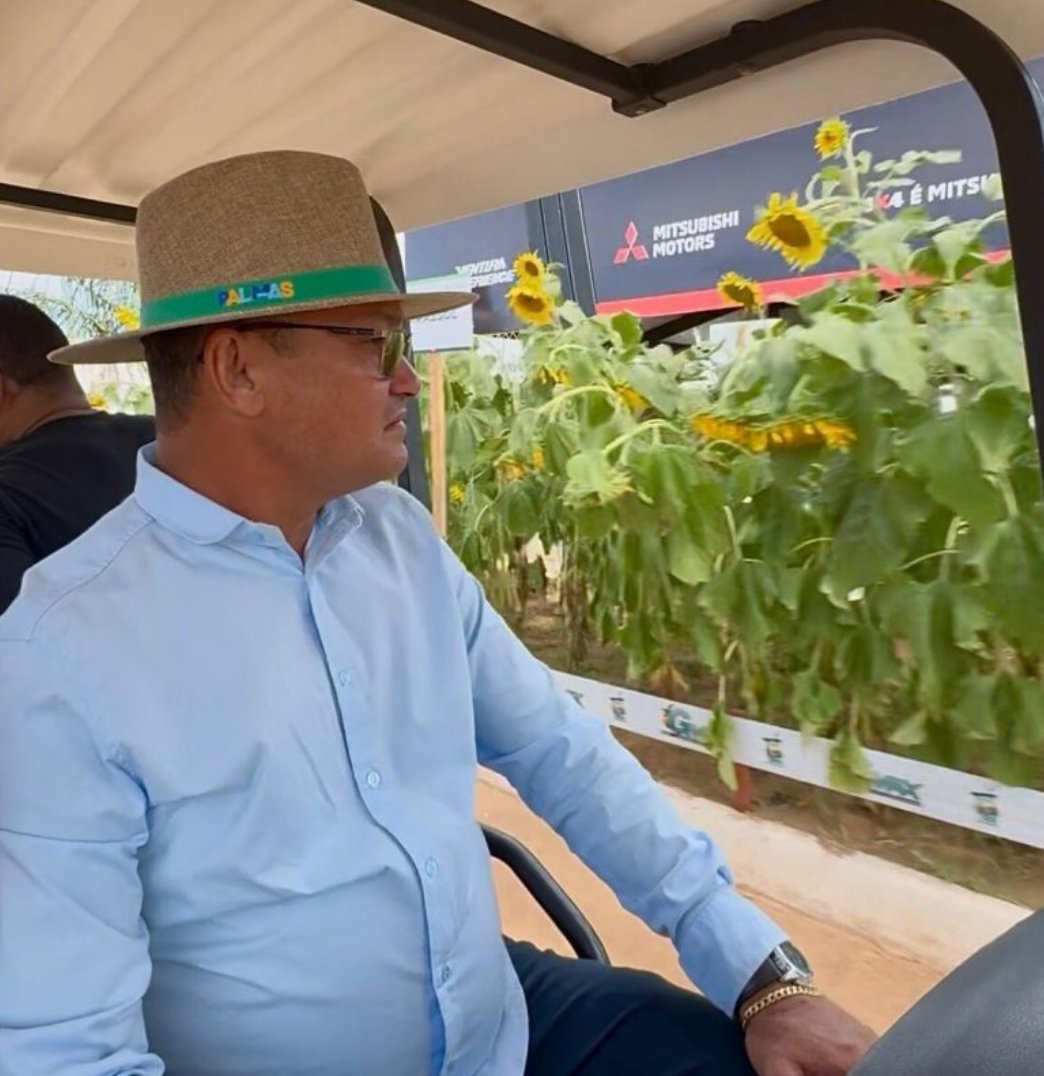 Vereador Nonatão da 4 participa da Agrotins 2025 e reforça compromisso com o desenvolvimento rural e a educação