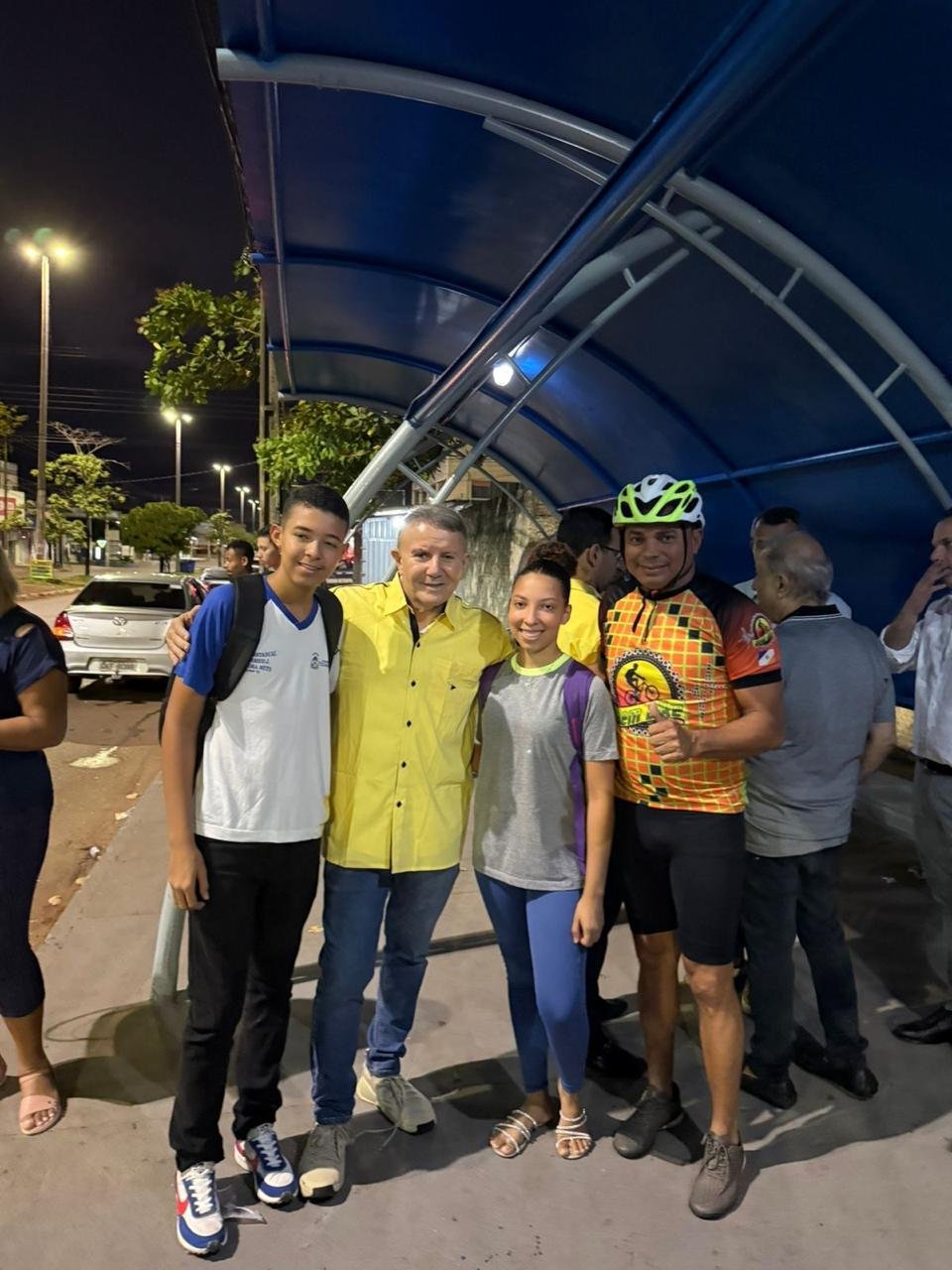 Vereador Josmundo acompanha de perto o início da circulação da nova frota de ônibus em Palmas