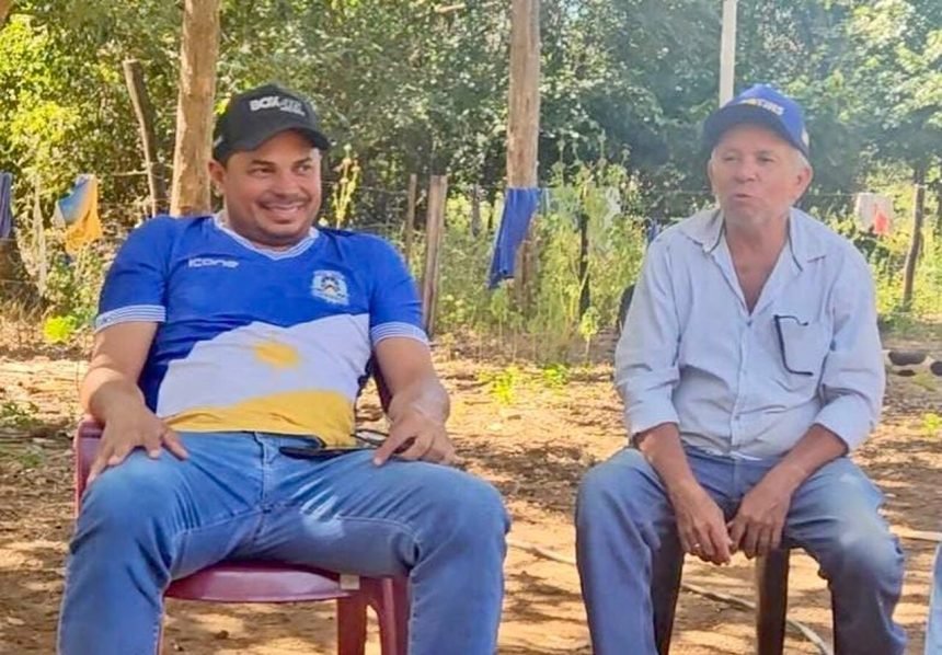 Vereador Josmundo reforça compromisso com a comunidade do Assentamento Entre Rios, em Palmas.
