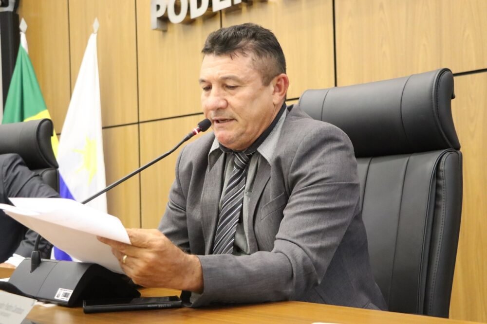 Vereador Márcio Reis solicita conclusão do asfaltamento da Alameda Nilo Alves até a TO-010 em Palmas
