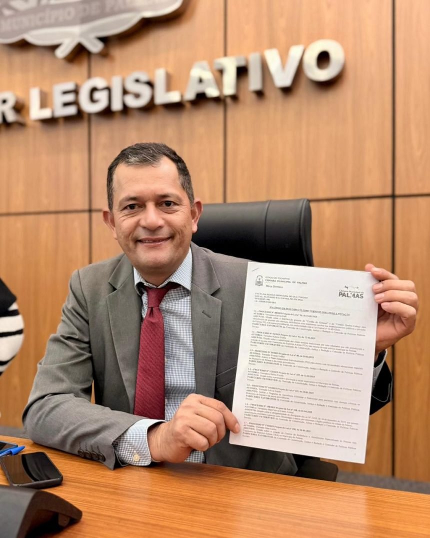 Vereador Zé Branquim solicita iluminação pública em duas importantes avenidas do Jardim Taquari