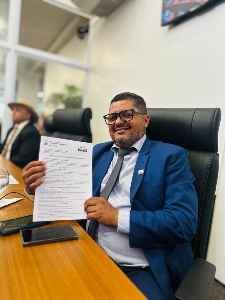 Vereador Balaio tem requerimento aprovado para recapeamento asfáltico na Avenida Tocantins, em Taquaralto