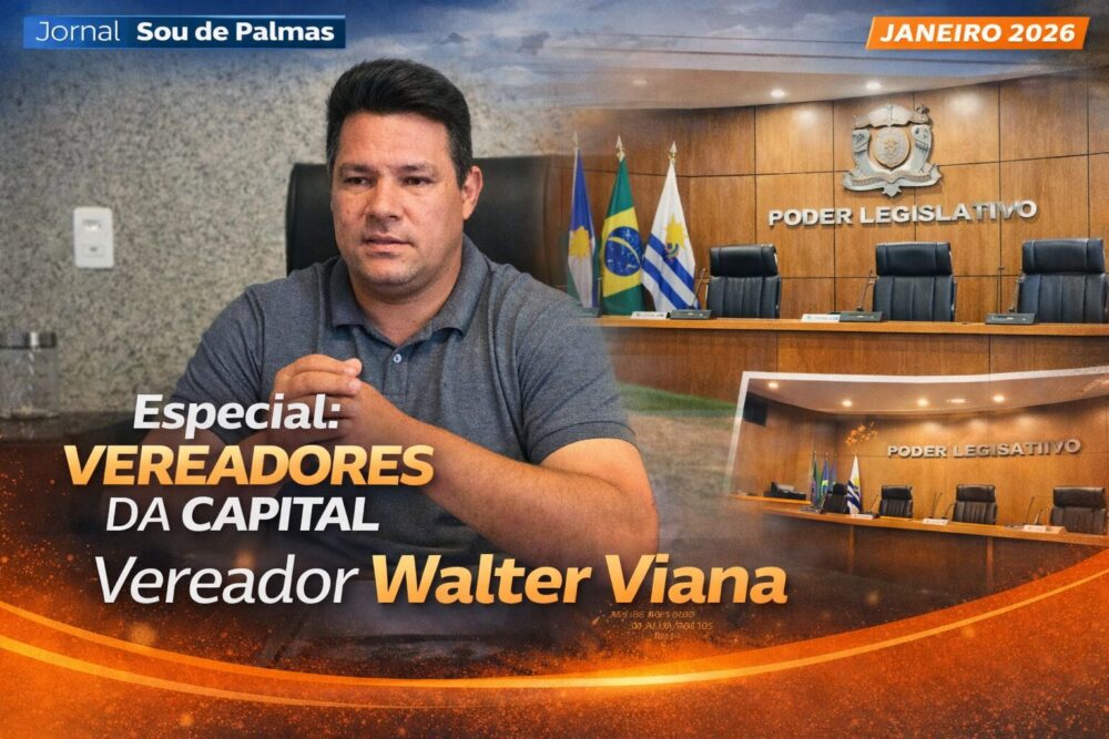 Primeiro mandato, grandes desafios: Walter Viana faz balanço de 2025 e projeta prioridades para 2026 em Palmas