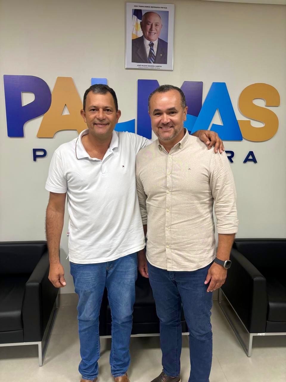 Vereador Zé Branquim trata de melhorias para a zona rural em reunião na Secretaria Municipal de Infraestrutura