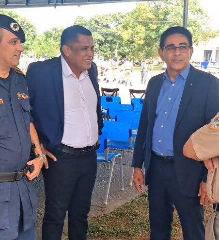 Vereador Sargento Júnior Brasão participa da troca de comando do 1º BPM e destaca importância da PM para segurança de Palmas