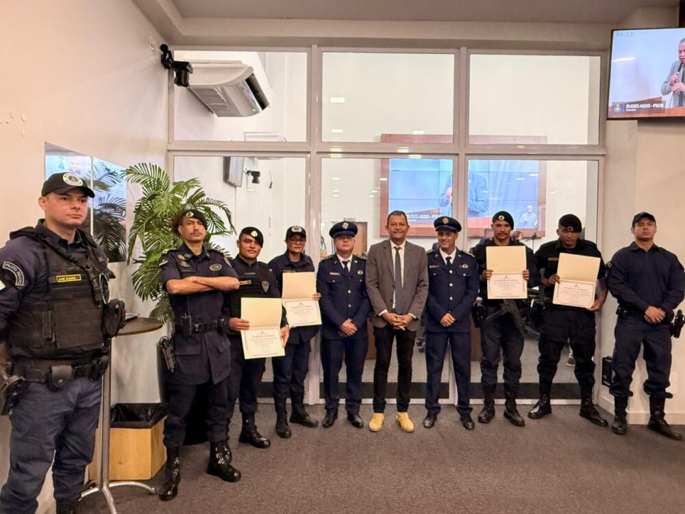 Vereador Zé Branquim participa da semana de comemorações pelos 33 anos da Guarda Metropolitana de Palmas