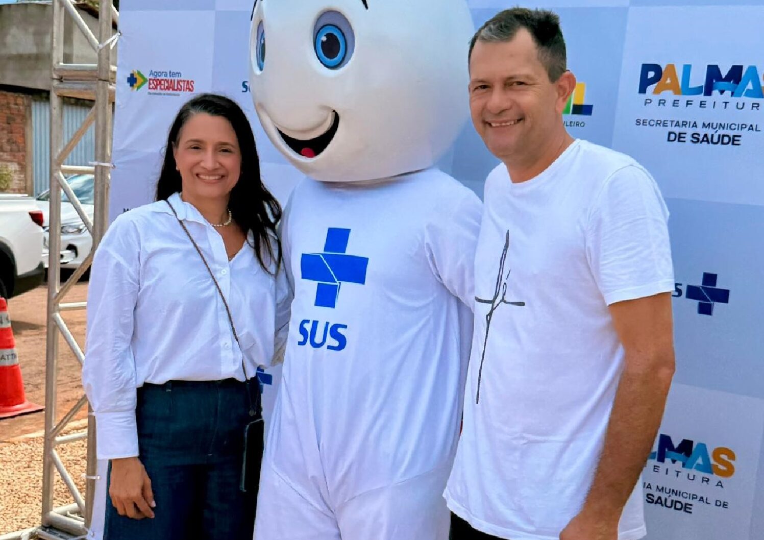 Vereador Zé Branquim participou da assinatura de ordens de serviço para cinco grandes obras da Saúde em Palmas