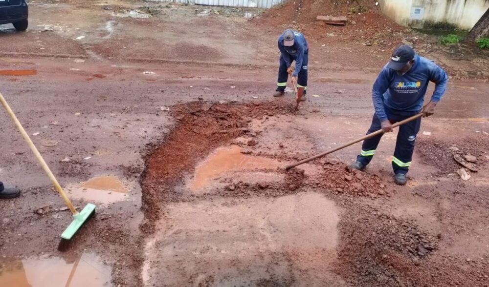Secretário de Infraestrutura atende solicitação de Josmundo e inicia mutirão de limpeza e tapa-buracos na região sul de Palmas