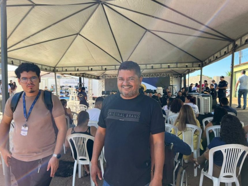 Vereador Balaio participa da inauguração do CREAS II no setor Vale do Sol, em Palmas