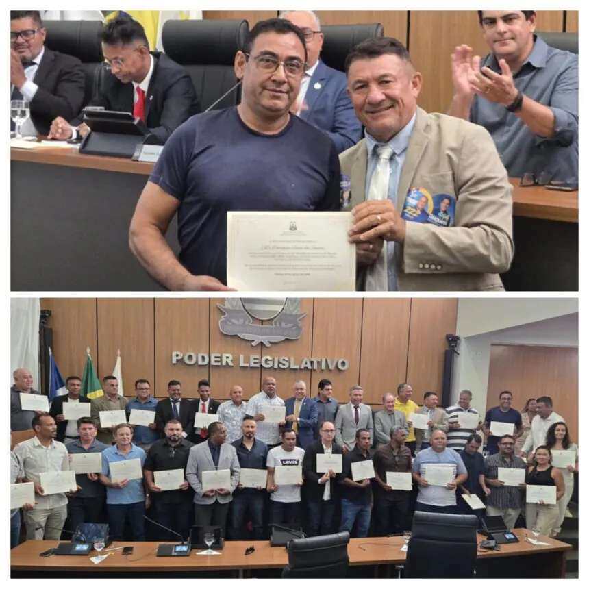 Márcio Reis prestigia sessão solene e parabeniza pioneiros homenageados do 22º Batalhão de Infantaria