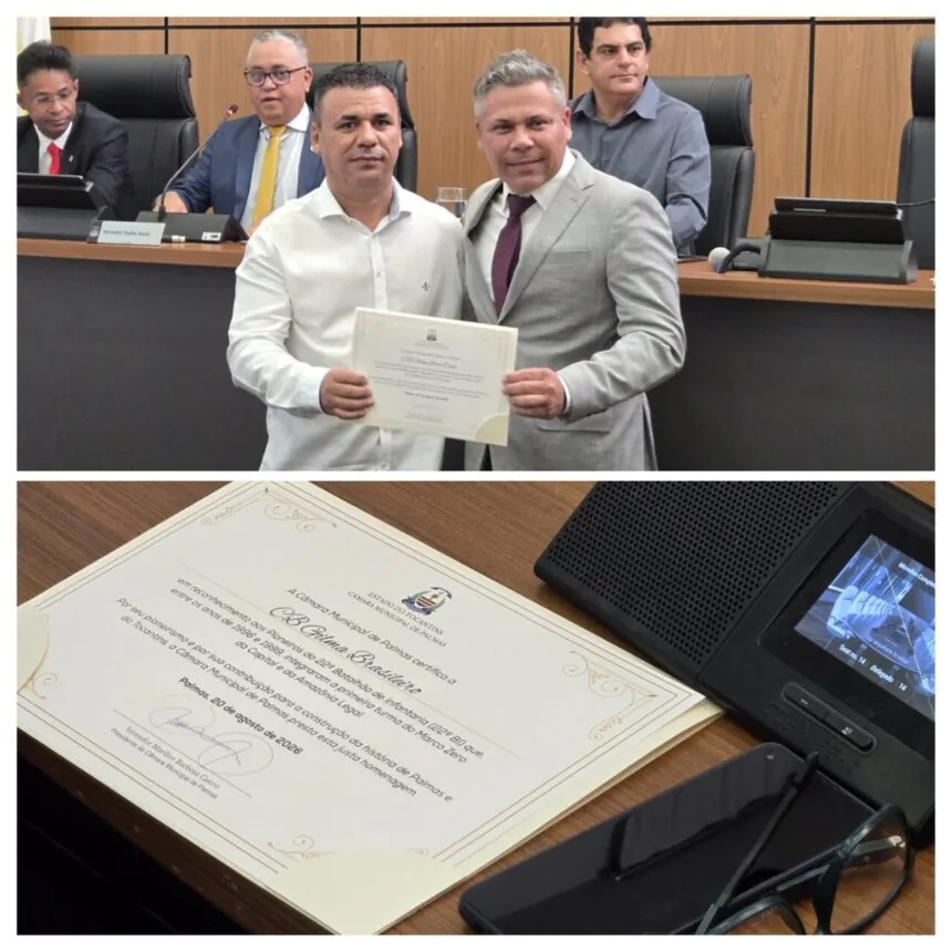 Vereador Alex Mascarenhas participa de sessão solene em homenagem a pioneiros do 22º Batalhão de Infantaria