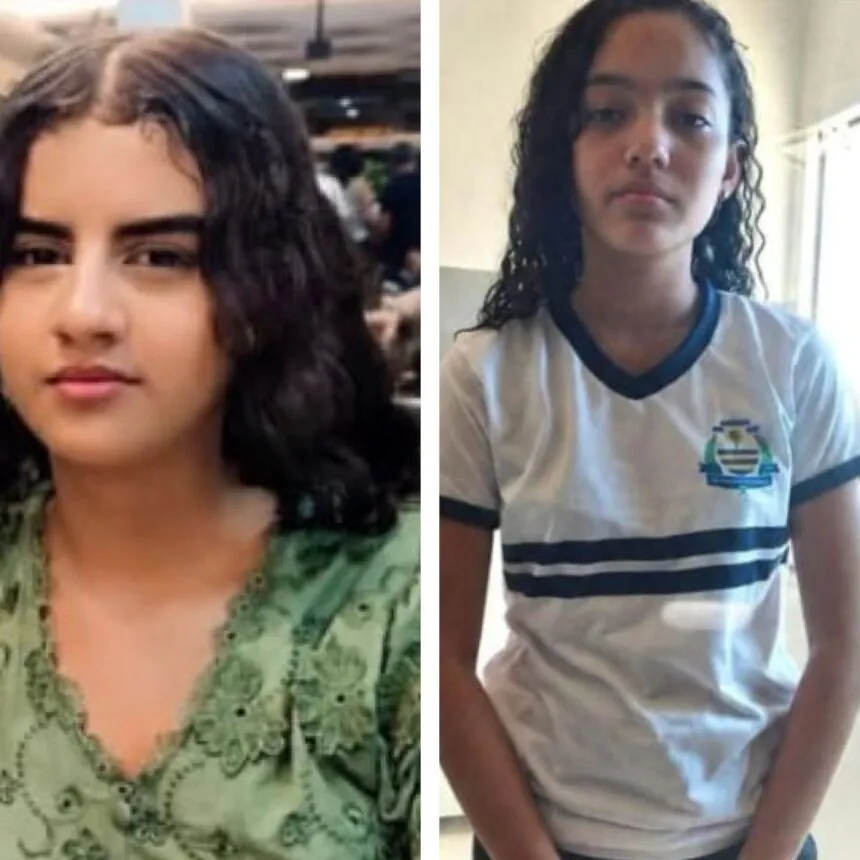 Duas adolescentes de 14 anos desaparecem em Palmas e famílias pedem ajuda para encontrá-las